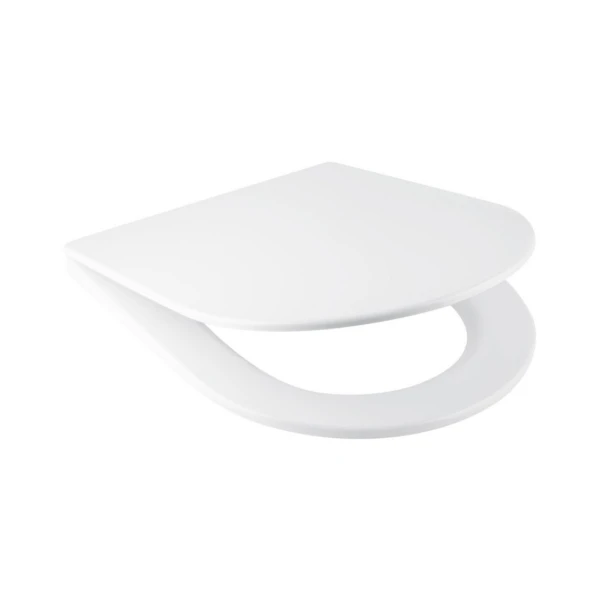 Сиденье для унитаза Qtap (Jay 520,640, Swan 520,640) с микролифтом Slim QT1699SC5176W - 2 фото