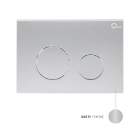 Готове рішення Qtap для ванної кімнати: підвісний унітаз Swan Rimless 520х360х320 + комплект інсталяції Nest 4 в 1 (кругла клавіша Satin) - 8 фото