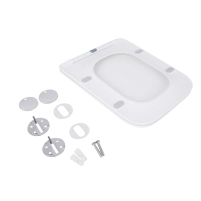 Сидіння для унітаза Qtap (Tern) з мікроліфтом Slim QT99HY2238W - 5 фото