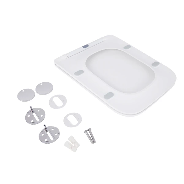 Сидіння для унітаза Qtap (Tern) з мікроліфтом Slim QT99HY2238W - 5 фото