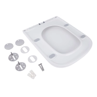 Сиденье для унитаза Qtap (Aries) с микролифтом Slim QT99HXU15W - 5 фото