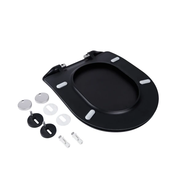 Сиденье для унитаза Qtap (Robin, Scorpio) с микролифтом Slim QT99U184UF450MB - 5 фото