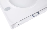 Сиденье для унитаза Qtap (Robin, Aries) с микролифтом Slim QT99HXU13W - 3 фото