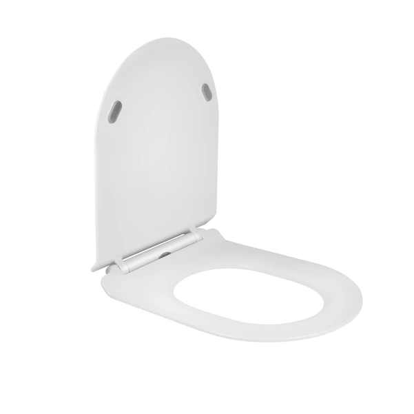 Сиденье для унитаза Qtap Presto с микролифтом Slim QT26991217AW - 2 фото