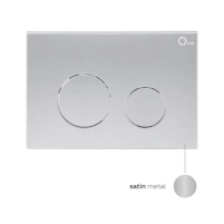 Готовое решение Qtap для ванной комнаты: подвесной унитаз Robin Ultra Quiet 490x365x325 + комплект инсталляции Nest 4 в 1 (круглая клавиша Satin) - 4 фото