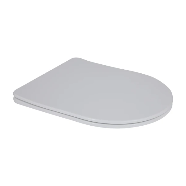 Сидіння для унітаза Qtap (Jay 520,640, Swan 520,640) з мікроліфтом Slim QT1699SC5176W - 5 фото