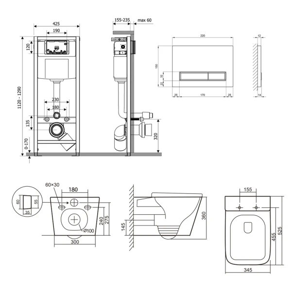 Дезінфектор Qtap Pohodli 220V безконтактний QDZ2000WP White (Dezinfektor) - 1 фото