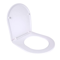 Qtap Сиденье для унитаза Grand с микролифтом Slim Duroplast, Quick Release White - 1 фото