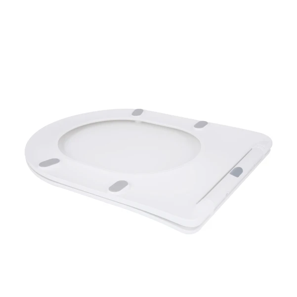 Qtap Сиденье для унитаза Grand с микролифтом Slim Duroplast, Quick Release White - 2 фото