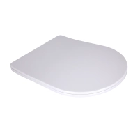Qtap Сиденье для унитаза напольного (Grand) 560×363×30 мм, White, с микролифтом, Slim Duroplast, Quick Release QT26228301W3