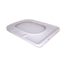 Сидіння для унітаза (Tern 490) 435x344x50 мм, Matt Black, з мікроліфтом, Slim Duroplast, Quick Release QTSC179MB47354 Qtap - 2 фото