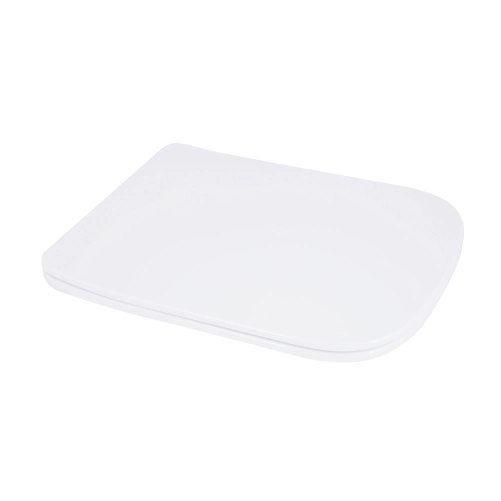 Сидіння для унітаза підлогового (Dove) 425×363×30 мм, White, з мікроліфтом, Slim Duroplast, Quick Release QT06228380BW3 Qtap