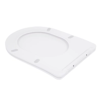Qtap Сиденье для унитаза  (Robin 520,660, Scorpio 520,660) 460x362x50 мм, White, с микролифтом, Slim Duroplast, Quick Release QTSC179W47351 - 2 фото