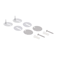 Qtap Сиденье для унитаза  (Robin 520,660, Scorpio 520,660) 460x362x50 мм, White, с микролифтом, Slim Duroplast, Quick Release QTSC179W47351 - 3 фото