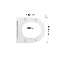 Сидіння для унітаза Qtap (Robin, Aries) з мікроліфтом Slim QT99HXU13W - 1 фото