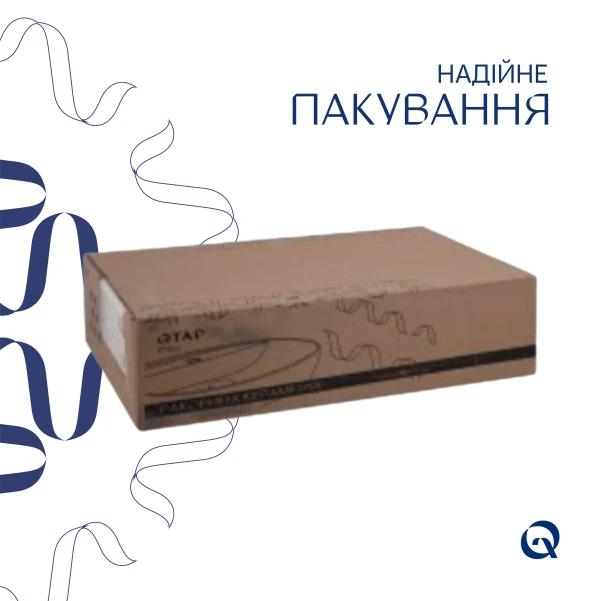 Комплект Qtap Scorpio: Раковина врезная прямоугольная 615х390х150 мм White + Донный клапан PU02 - 4 фото