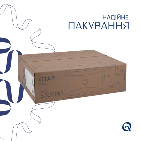 Раковина Qtap Scorpio 510х390х145 White QT1411K490WN - 4 фото