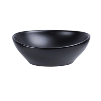 Раковина-чаша Qtap Dove 415x340x140 Matt black QT06116062AMB - 2 фото