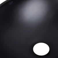 Раковина-чаша Qtap Dove 415x340x140 Matt black QT06116062AMB - 4 фото