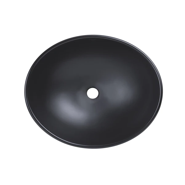 Раковина-чаша Qtap Dove 415x340x140 Matt black QT06116062AMB