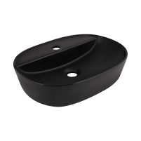 Раковина-чаша Qtap Scorpio 550х390х120 Matt black QT14112243MBN