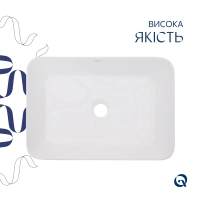 Решітка для лінійного трапу Qtap Grate FD600 (BLA) - 3 фото