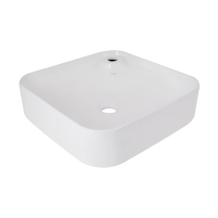 Раковина-чаша Qtap Tern 480х370х135 Matt black QT176069MB