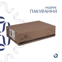 Раковина-чаша Qtap Scorpio 550х390х120 Matt black QT14112243MBN - 4 фото