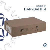 Комплект Qtap Robin: Раковина накладная прямоугольная 600x390x150 мм Matt Black + Донный клапан PU03 - 4 фото