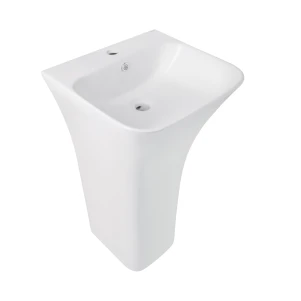 Раковина для підлоги моноблок Qtap Tern 440х380х830mm White QT1711G302WN