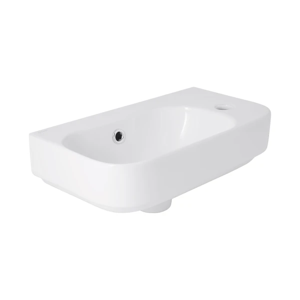 Раковина для підлоги моноблок Qtap Crow 445x420x840 White QT0511G315WN