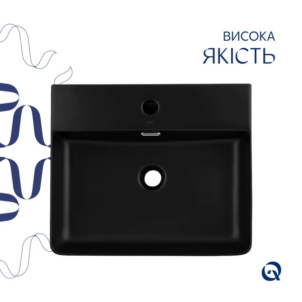 Раковина Qtap Nando LT 500х420х130 White QT12116146AW - 3 фото