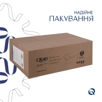 Комплект Qtap Leo: Раковина підвісна овальна права 430x285x160 мм White + Донний клапан PU02O - 5 фото