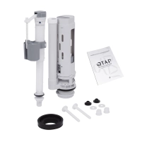 Унітаз-компакт Qtap Robin Ultra Quiet безободковий з сидінням Soft-close QT13226089AW - 8 фото