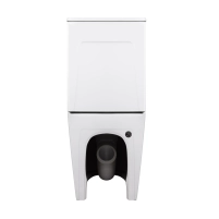 Унітаз-компакт Qtap Scorpio безободковий Ultra Quiet з сидінням Soft-close QT14226088AW - 6 фото
