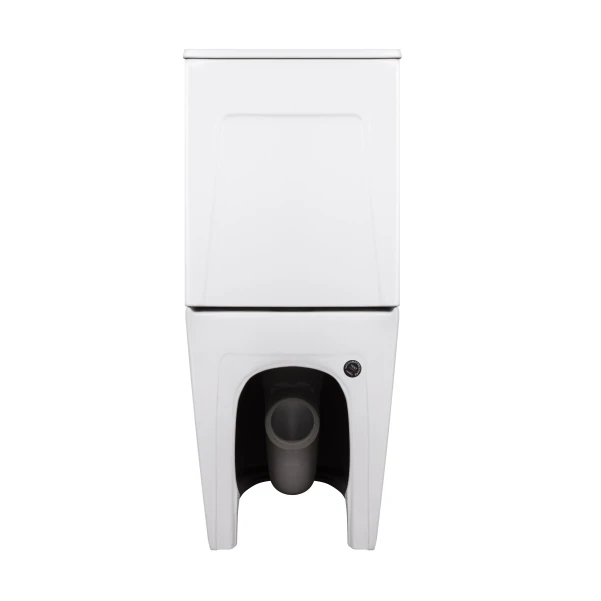 Унітаз-компакт Qtap Scorpio безободковий Ultra Quiet з сидінням Soft-close QT14226088AW - 6 фото
