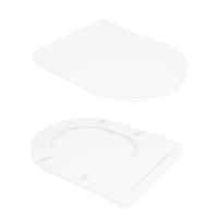 Унітаз-компакт Qtap Crow Eco безобідковий з сідінням Soft-close QTCRO27W48750 - 7 фото