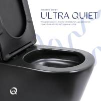 Унітаз підлоговий Qtap Swan Eco Ultra Quiet з сидінням Soft-close 640x360x835 мм QTSWA27W48748 White - 4 фото