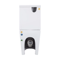 Унітаз підлоговий Qtap Swan Ultra Quiet з сидінням Soft-close 640x360x835 мм QT16222182TW White - 5 фото