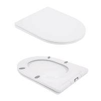 Унітаз підлоговий Qtap Swan Ultra Quiet з сидінням Soft-close 640x360x835 мм QT16222182TW White - 6 фото