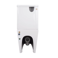 Унитаз-компакт Qtap Crow безободковый с сиденьем Soft-close QT05222170W - 7 фото