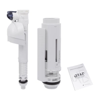Унитаз-компакт Qtap Crow безободковый с сиденьем Soft-close QT05222170W - 9 фото