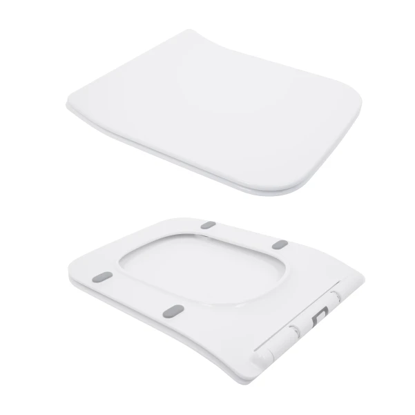 Унитаз-компакт Qtap Crow безободковый с сиденьем Soft-close QT05222170W - 8 фото