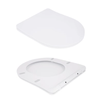 Унитаз подвесной Qtap Robin New безободковый с сиденьем Soft-close QT13332381АSW - 7 фото