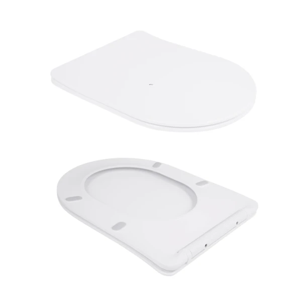 Унитаз подвесной Qtap Scorpio безободковый Ultra Quiet с сиденьем Soft-close QT14332380AW - 8 фото