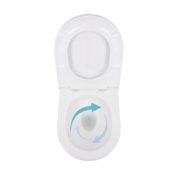 Унитаз подвесной Qtap Taurus безободковый с сиденьем Soft-close QT2433084EUQW - 5 фото