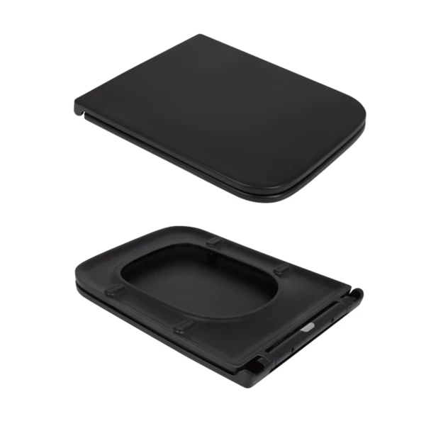 Унітаз підвісний Qtap Gemini безободковий з сидінням Soft-close QT2533076EUQW - 7 фото