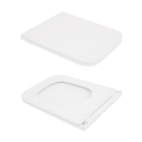 Унітаз підвісний Qtap Jay безобідковий з сідінням Soft-close QT07335175W - 7 фото