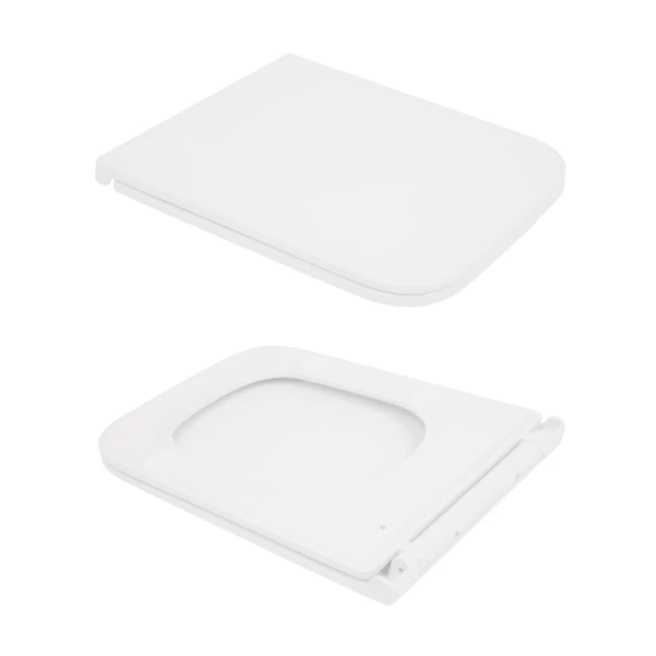 Унітаз підвісний Qtap Jay безобідковий з сідінням Soft-close QT07335175W - 7 фото