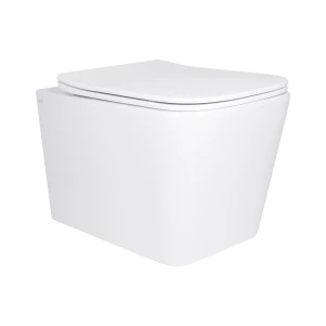 Унітаз підвісний Qtap Tern із сидінням Soft-close QT17332303ASW